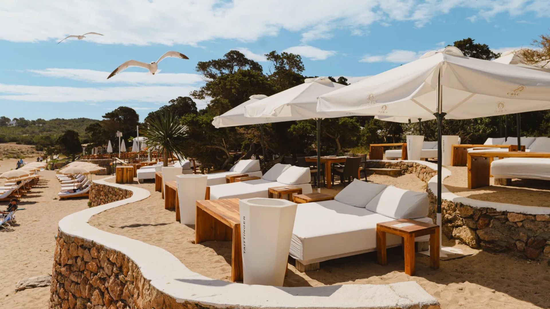 Cala Bassa Beach Club en Ibiza