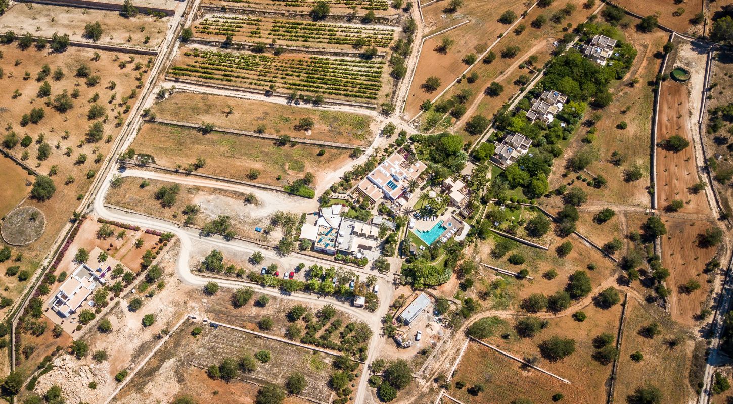 Villa de Can Lluc para alojarse en Ibiza en invierno