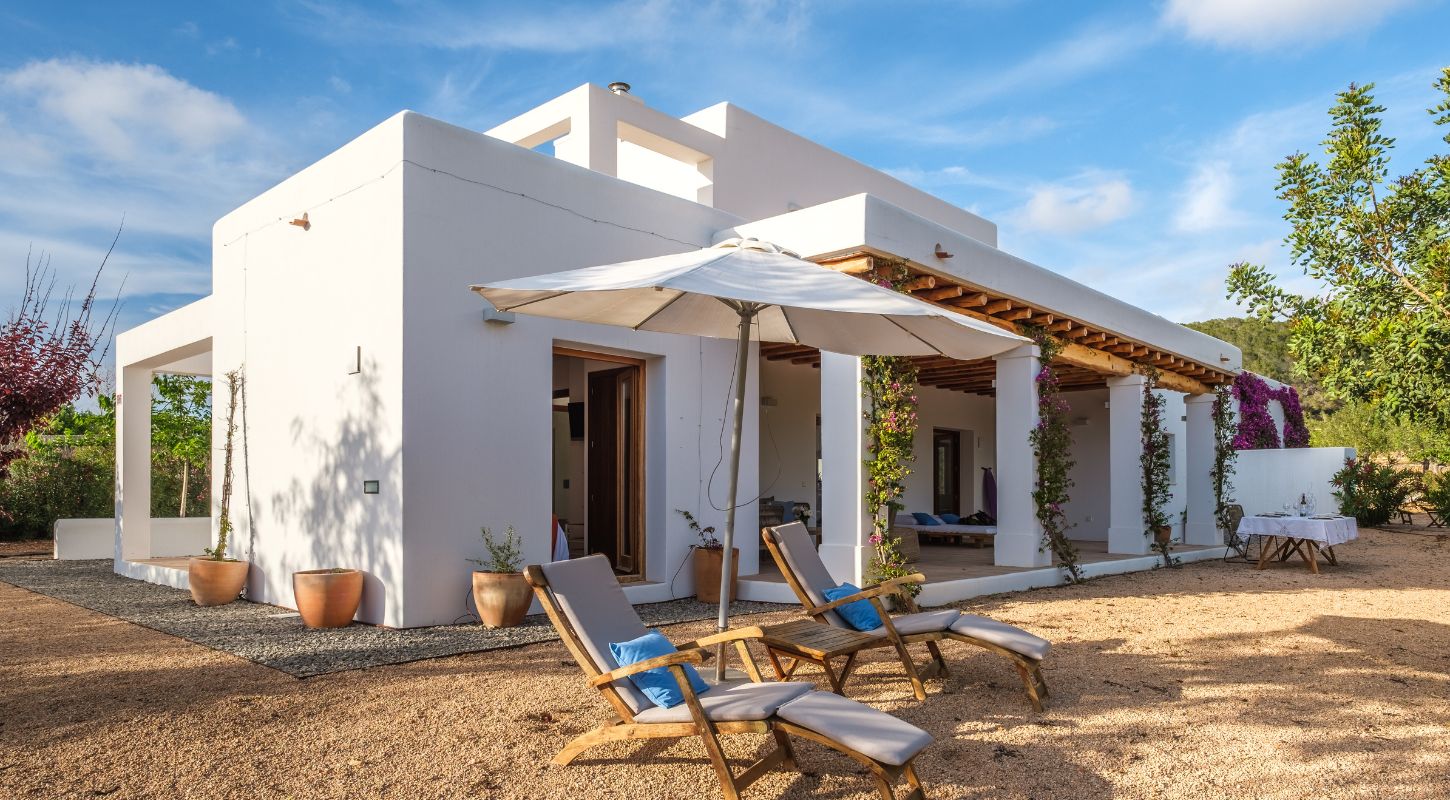 Alojamiento de Can Lluc disponible durante el invierno en Ibiza